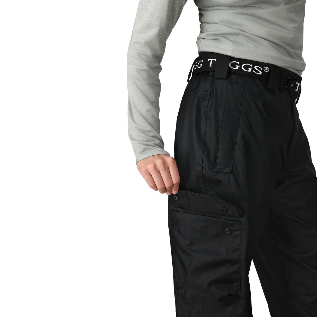 FROGG TOGGS WOMEN'S STORMWATCH PANTS BLACK LG