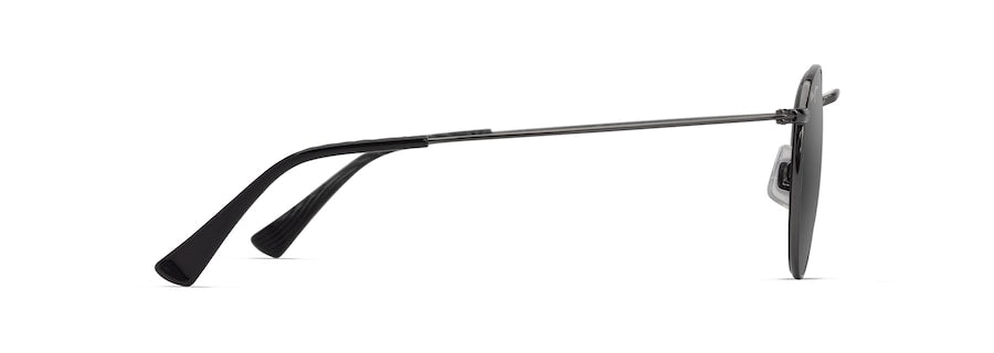 MAUI JIM GREY PUKAUA SHINY DARK RUTHENIUM