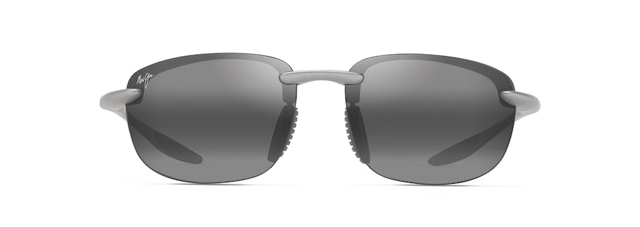 MAUI JIM GREY HOOKIPA ULTRA METALLIC MATTE SILVER