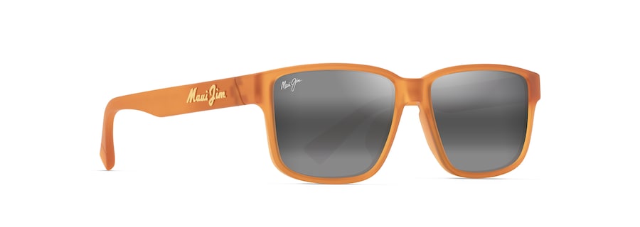 MAUI JIM GREY KUNIAHI AF MATTE TRANSPARENT ORANGE