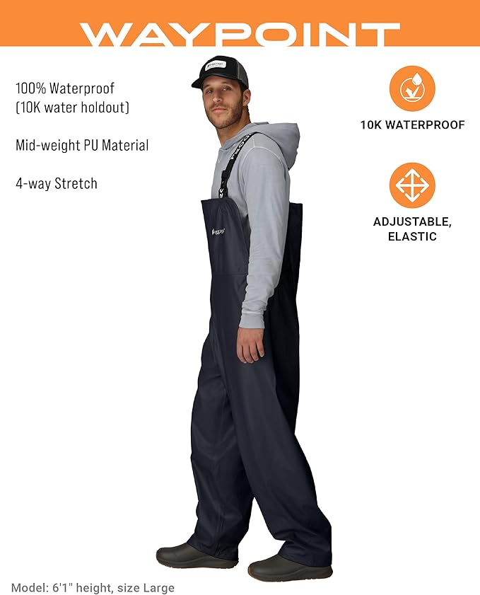 FROGG TOGGS MENS WAYPOINT ANGLER BIB