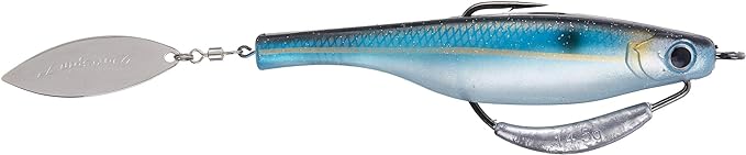 HYPERLASTICS DARTSPIN PRO WEEDLESS 5.5" ARKANSAS SHINER - SILVER 1 PACK