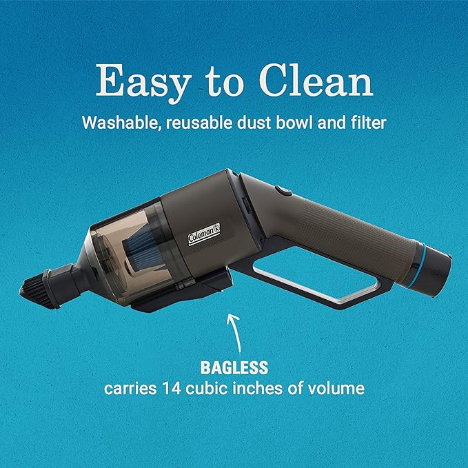 COLEMAN ONESOURCE RECHARGEABLE CORDLESS VACUUM