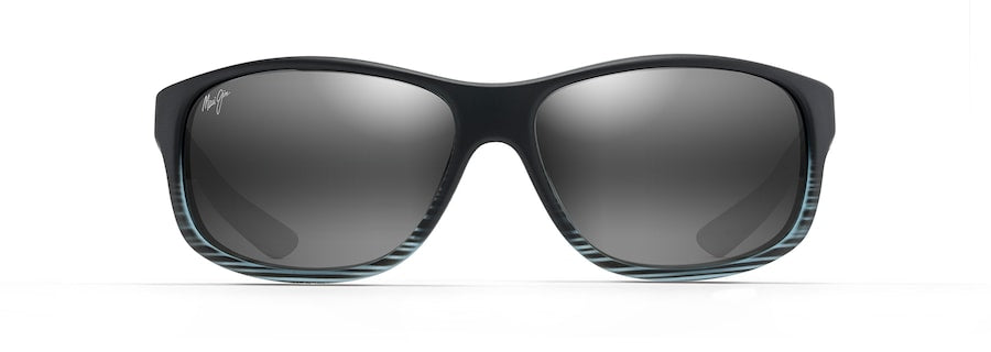 MAUI JIM GREY KAIWI CHANNEL GREY BLACK STRIPE