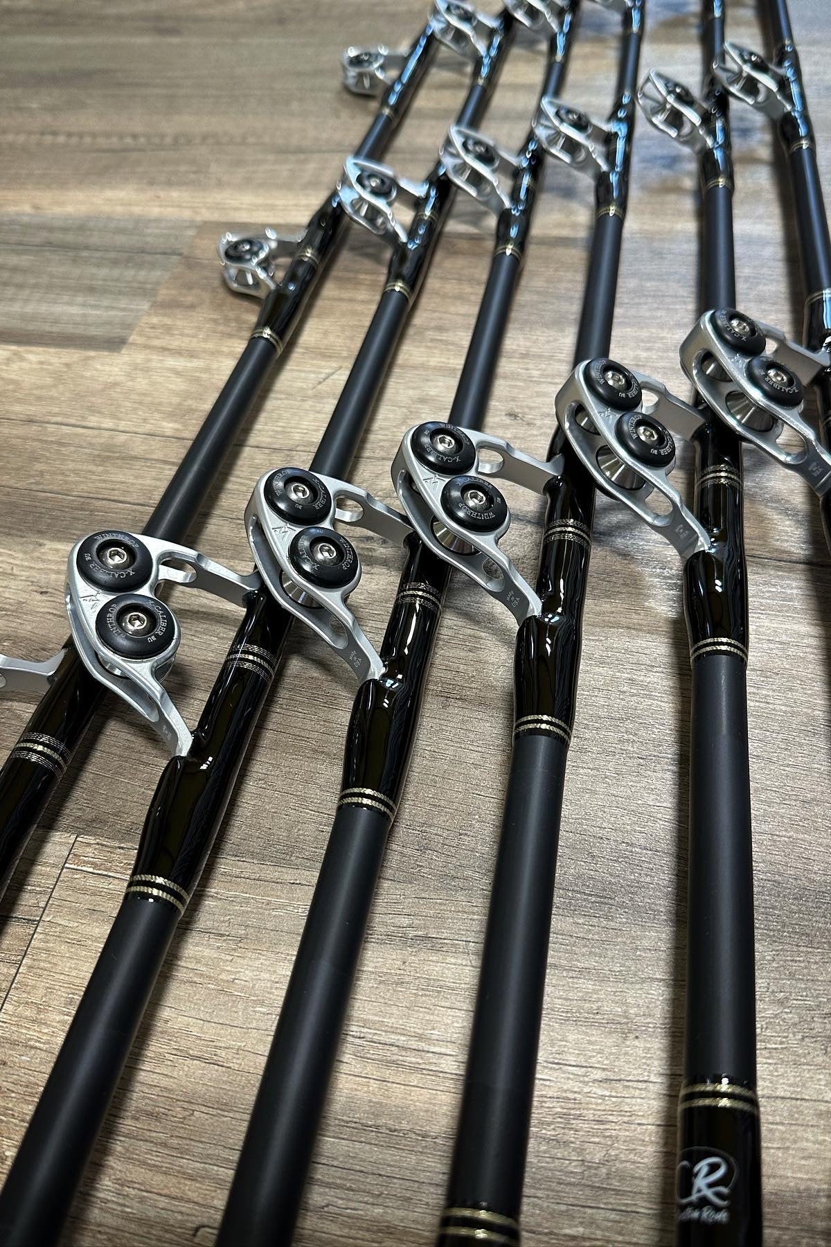 Zack's Team Goose 6' 50/80 Class Tuna Rod No 2 Black