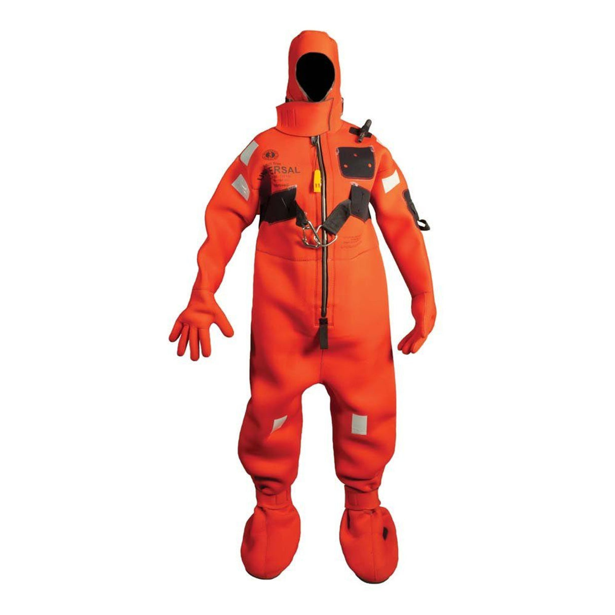 MUSTANG SURVIVAL NEOPRENE IMMERSION SUIT ADULT WITH HARNESS & BUDDY LINE