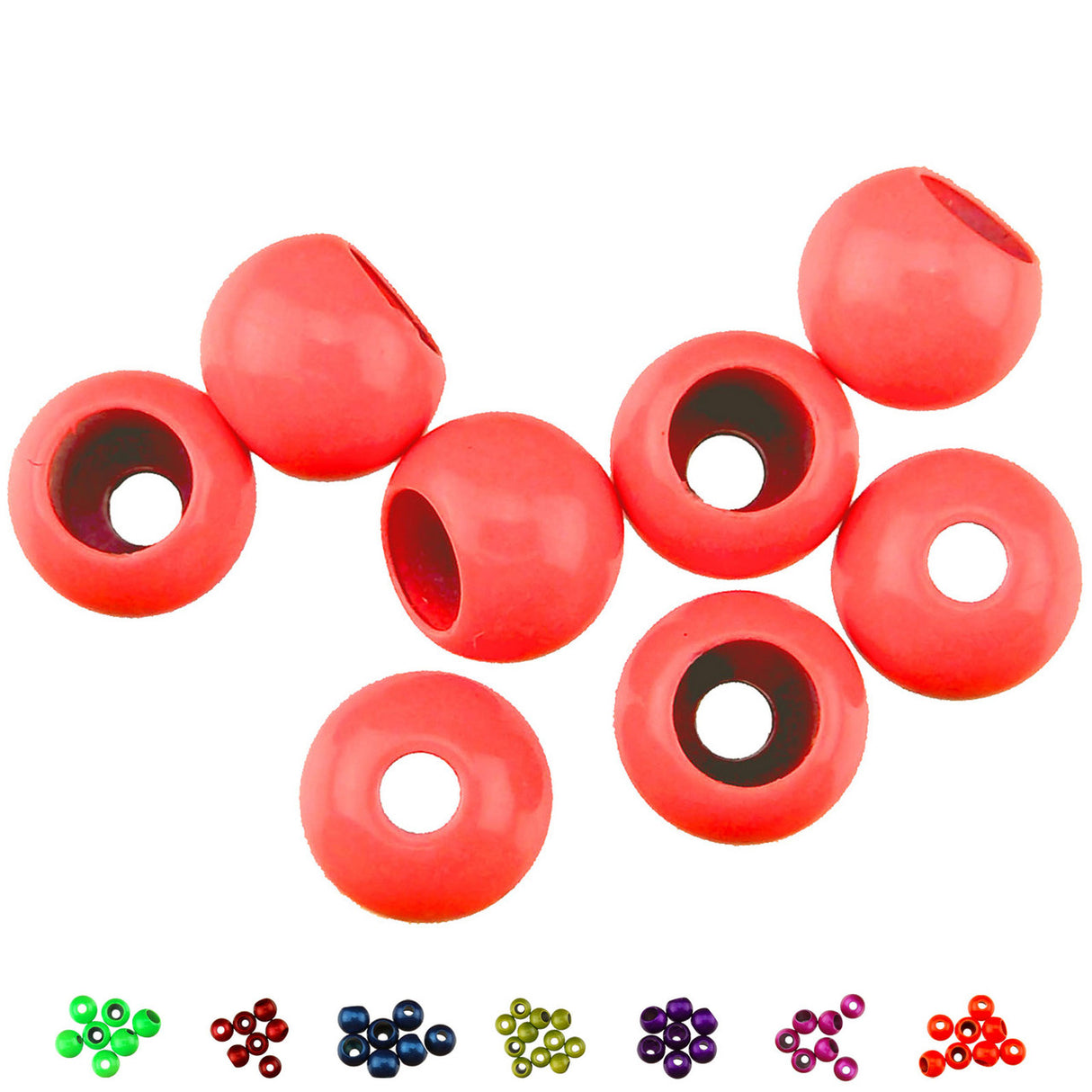 SPIRIT RIVER HOT BEAD 7/64" SALMON PINK 25 PK