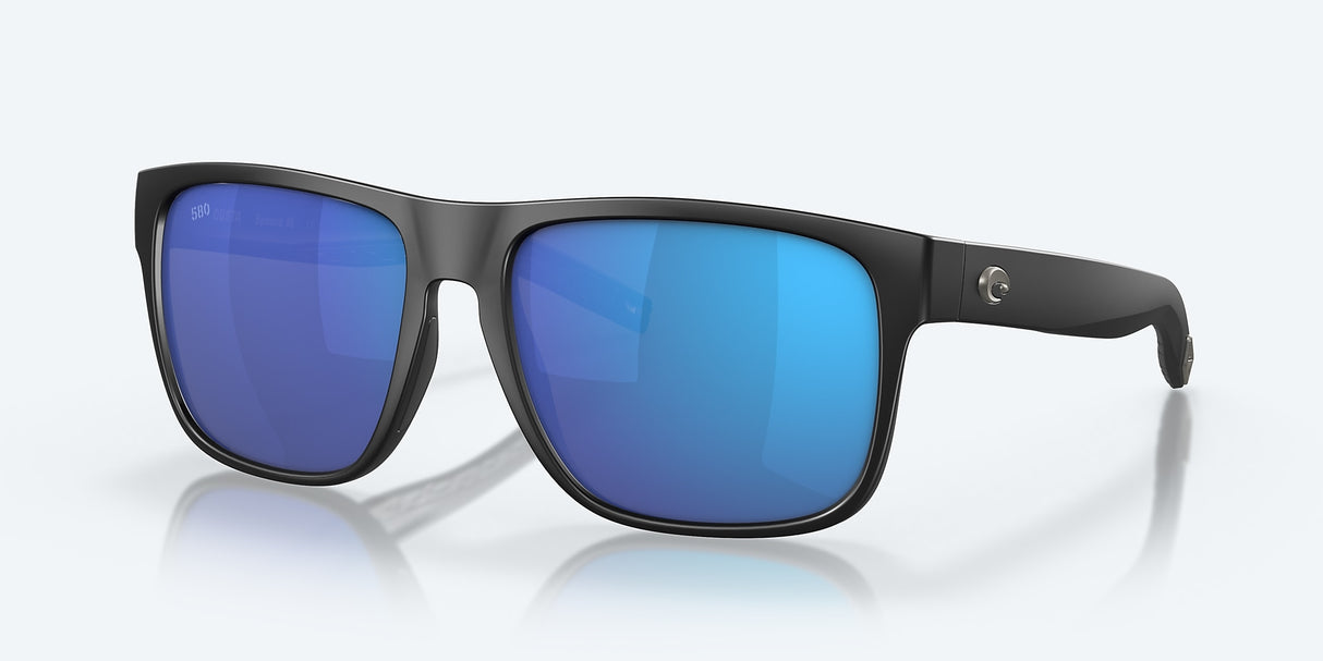 COSTA SPEARO XL Matte Black Blue Mirror 580G
