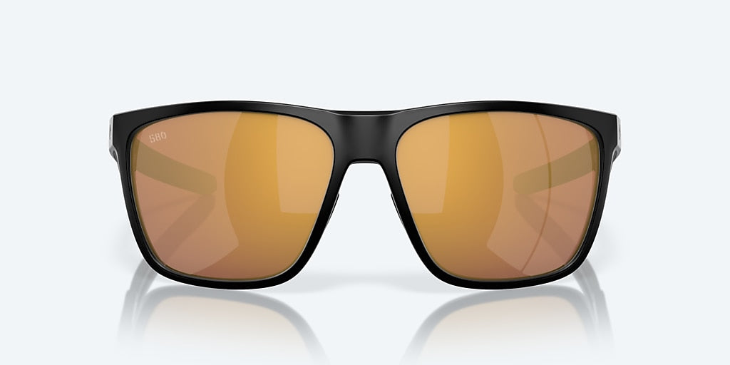 COSTA FERG XL Matte Black Gold Mirror 580G