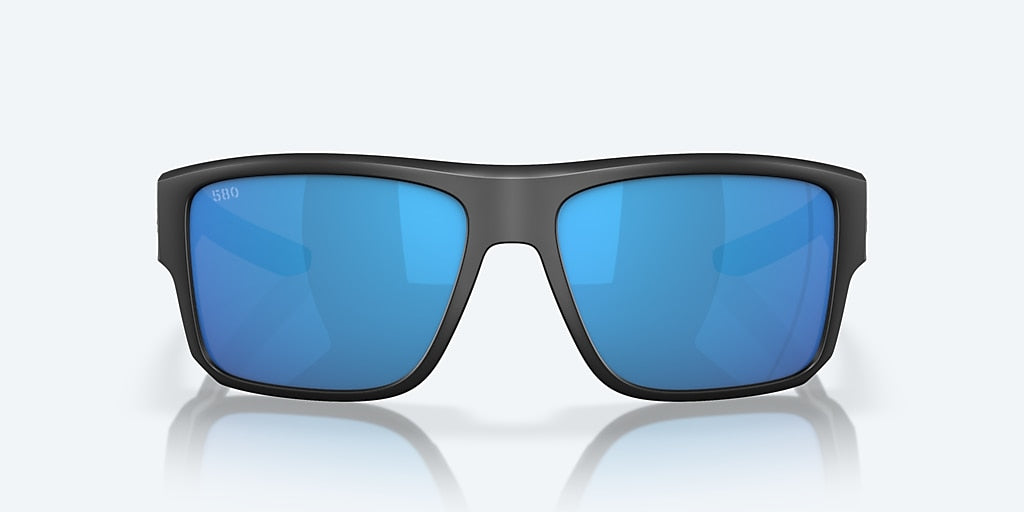 COSTA TAXMAN Matte Black Blue Mirror 580G