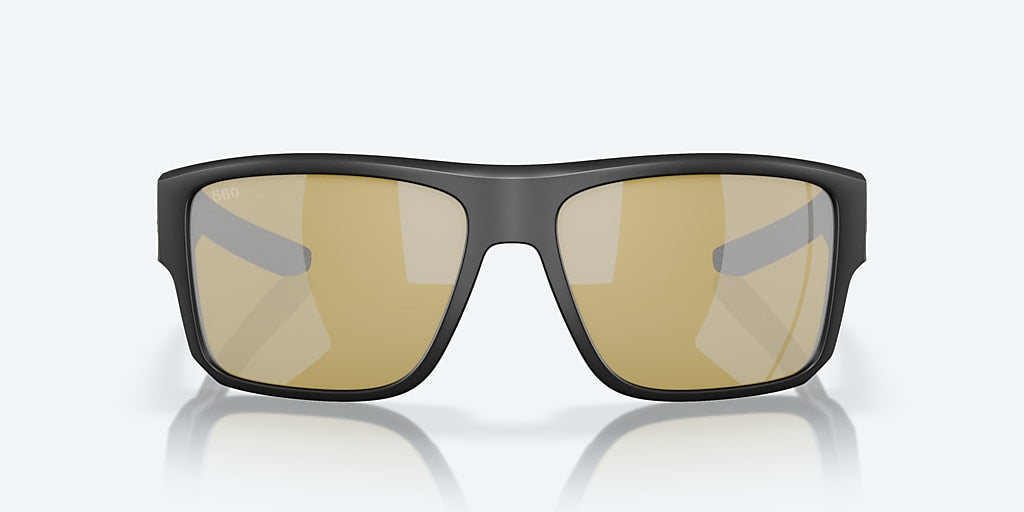 COSTA TAXMAN Matte Black Sunrise Silver Mirror 580G