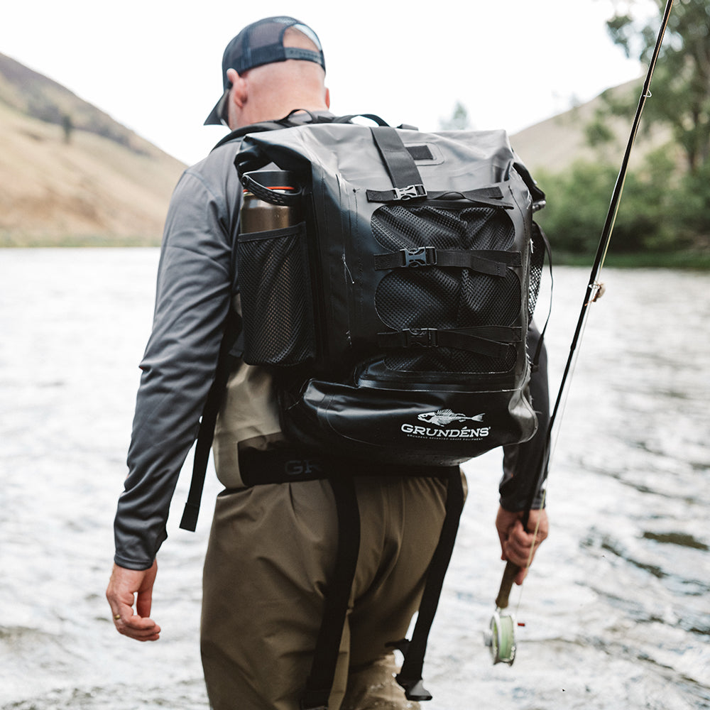 GRUNDENS RUMRUNNER 30L BACKPACK BLACK