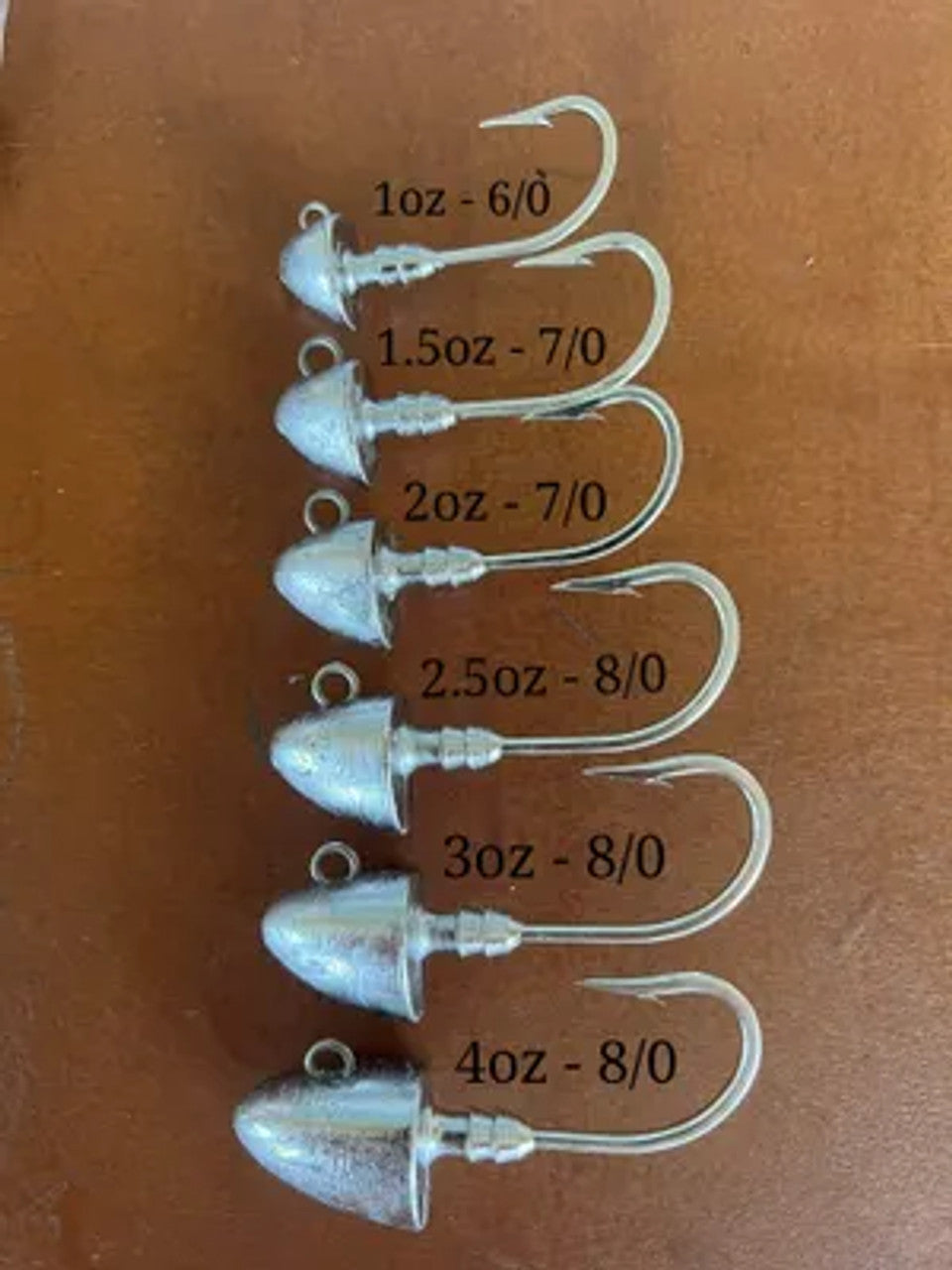 GRAVITY TACKLE ATLAS X RIBBED JIG HEAD