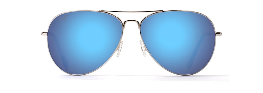 MAUI JIM BLUE HAWAII MAVERICKS SILVER