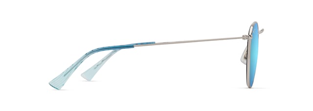 MAUI JIM BLUE HAWAII PUAKEA SHINY SIVER W/BLUE