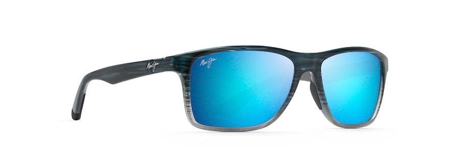 MAUI JIM BLUE ONSHORE BLUE BLACK STRIPE FADE