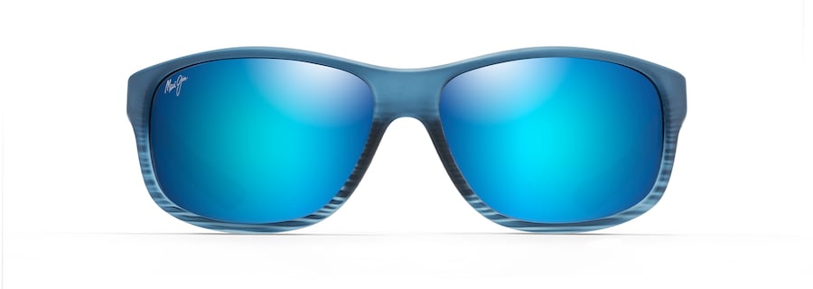 MAUI JIM BLUE HAWAII KAIWI CHANNEL BLUE BLACK STRIPE