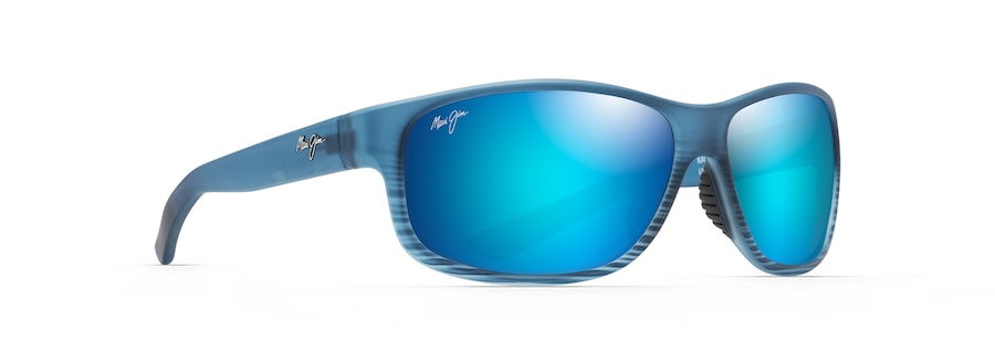 MAUI JIM BLUE HAWAII KAIWI CHANNEL BLUE BLACK STRIPE