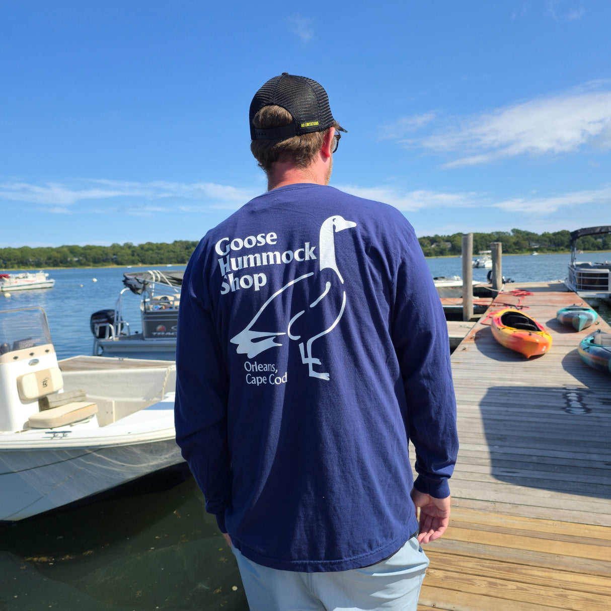 GOOSE CLASSIC COMFORT COLORS LONG SLEEVE TEE