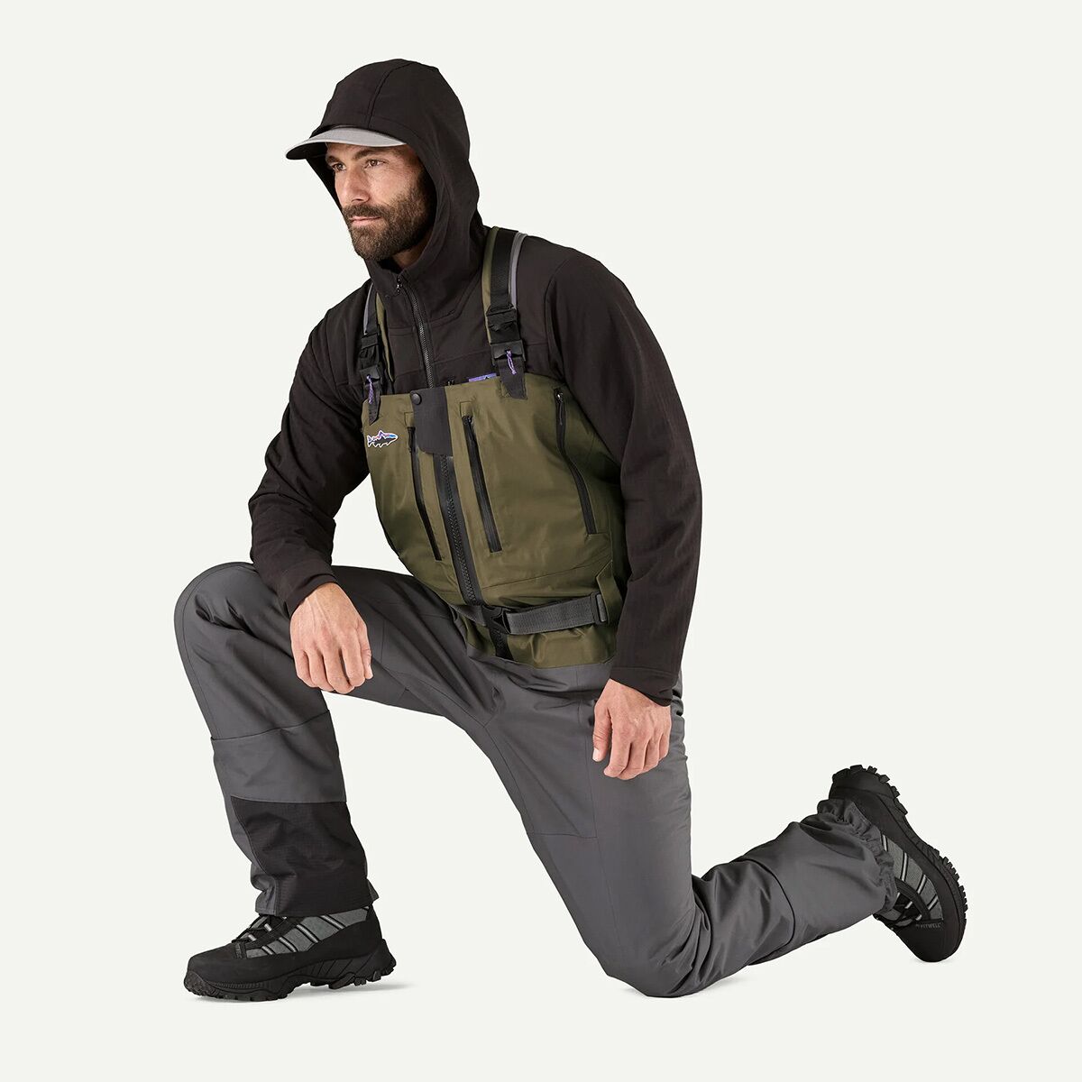 PATAGONIA MEN'S SWIFTCURRENT EXPEDITION ZIP FRONT WADERS