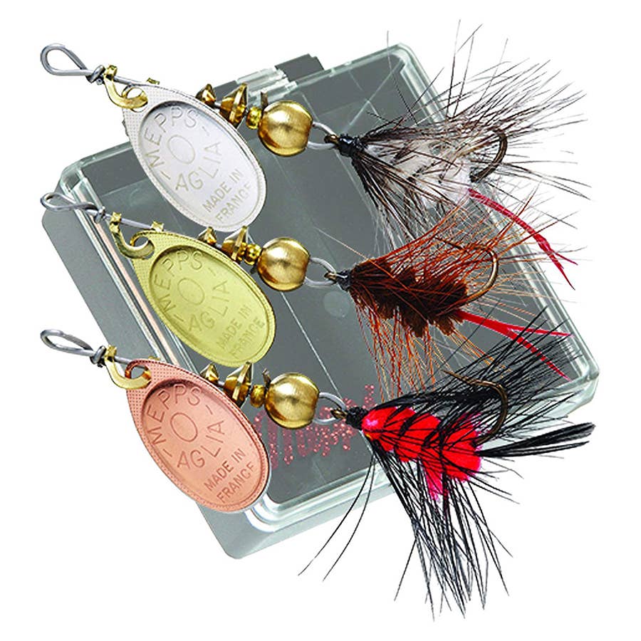 MEPPS POCKET PAC (WOOLY WORM TROUT KIT)
