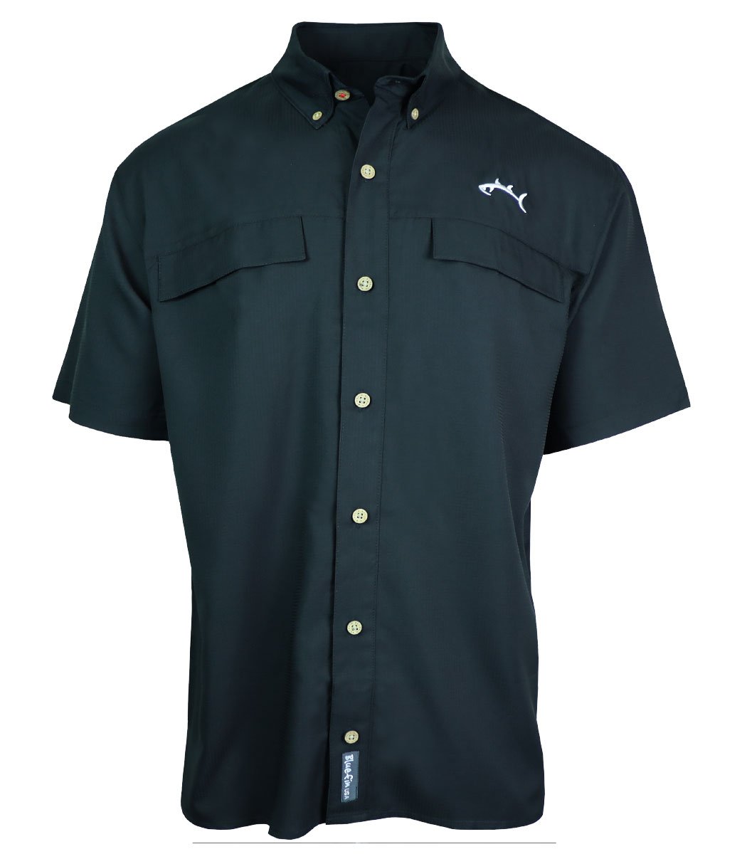 BLUEFIN PERFORMANCE SOLID SPORT SHIRT SS