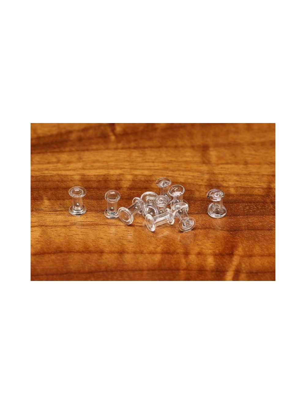 HARELINE FLAT END EYE GLASS RATTLES 3MM 1/4"