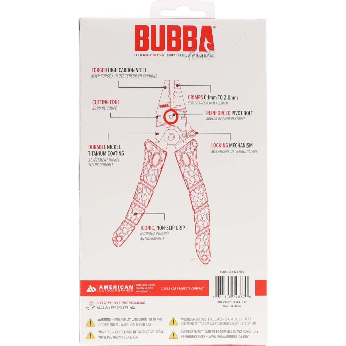 BUBBA 7" CRIMPERS