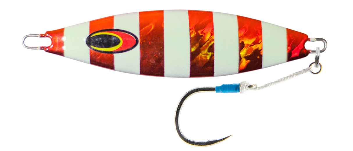 NOMAD THE BUFFALO 230 G HIGH PITCH JIGGING CRIMSON TIDE 8 OZ