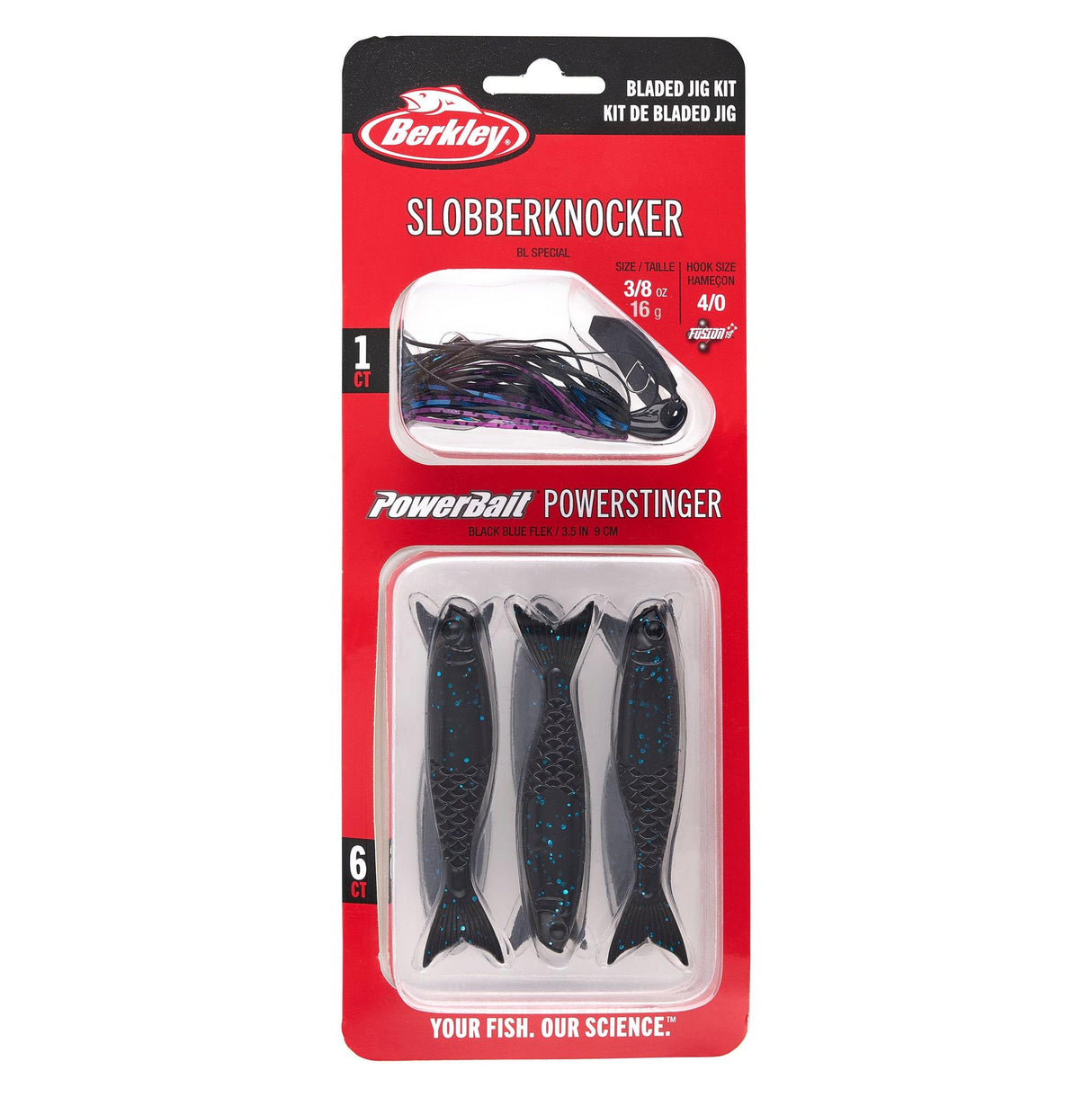 BERKLEY SLOBBERKNOCKER AND POWERSTINGER KIT
