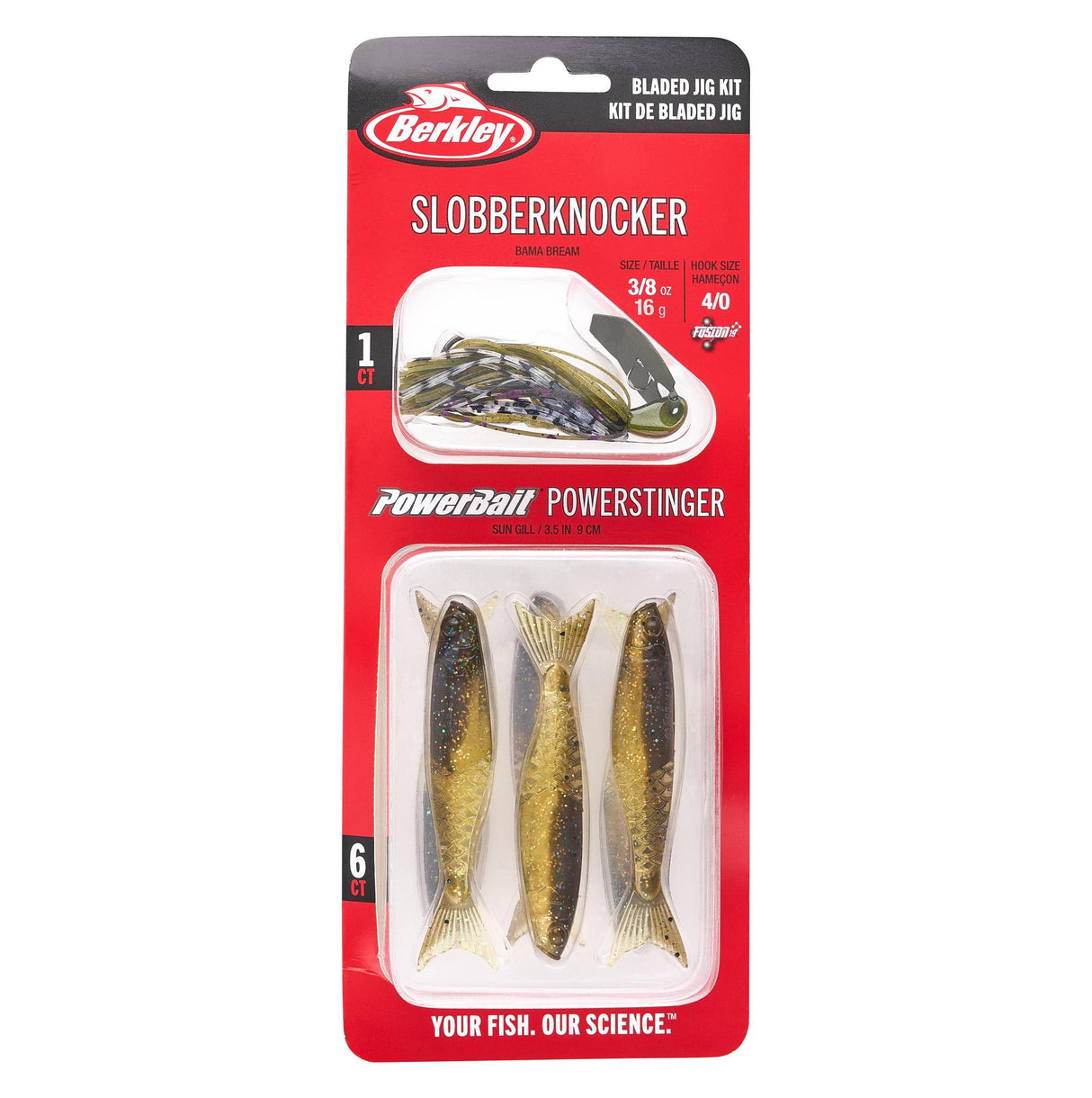 BERKLEY SLOBBERKNOCKER AND POWERSTINGER KIT