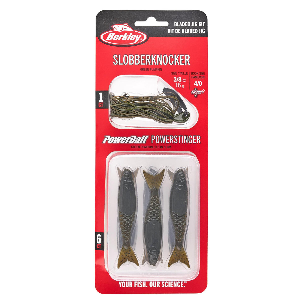 BERKLEY SLOBBERKNOCKER AND POWERSTINGER KIT