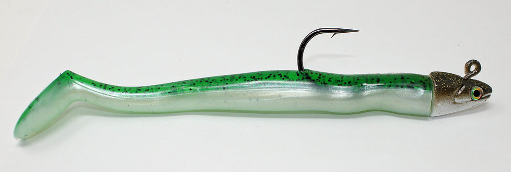 BILL HURLEY SWIM BAIT DARK GREEN MACKEREL 4 OZ