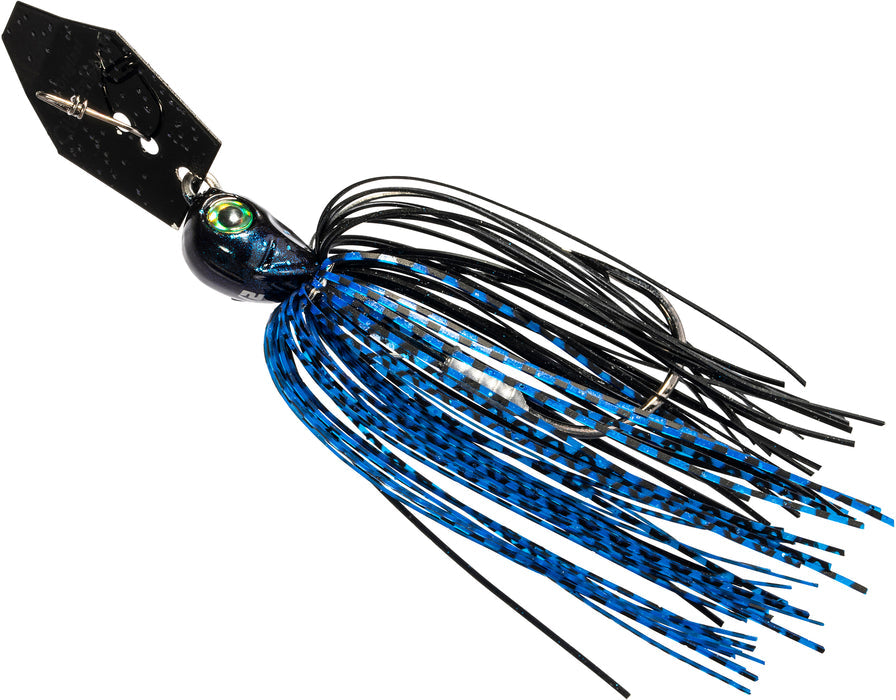 Z-MAN CHATTERBAIT ELITE EVO BLACK/BLUE 1/2 OZ