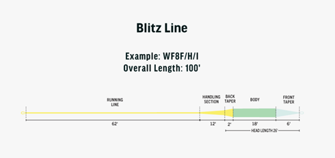 RIO BLITZ FLY LINE AMBASSADOR SERIES