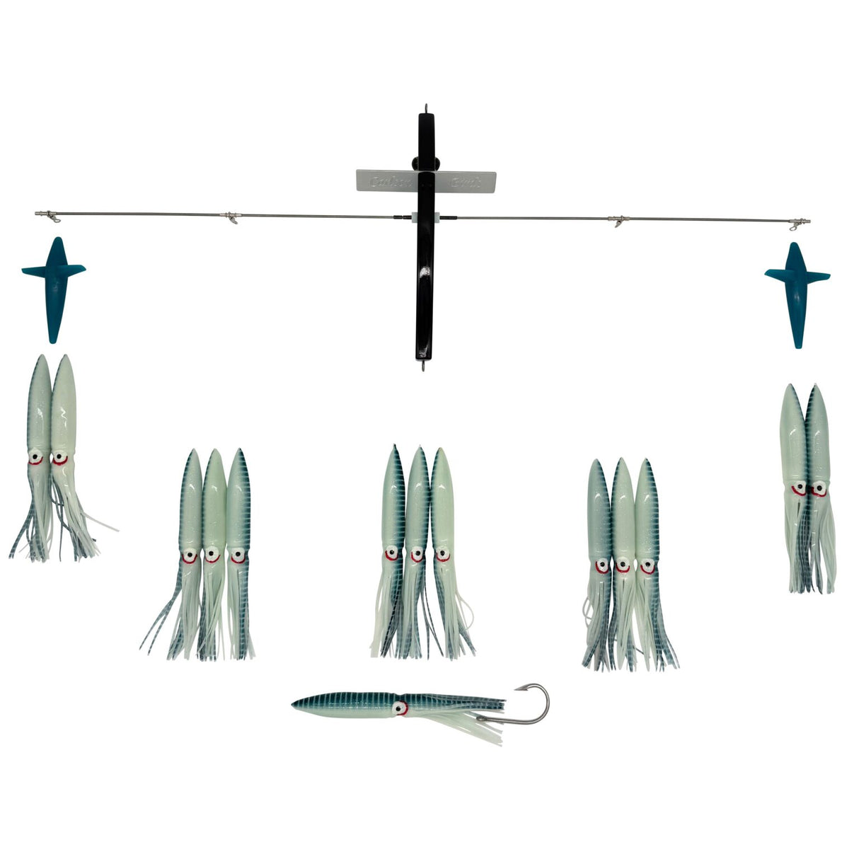 Carlson Offshore 42" Ultimate Bird Bar w/13" Fuku Squid