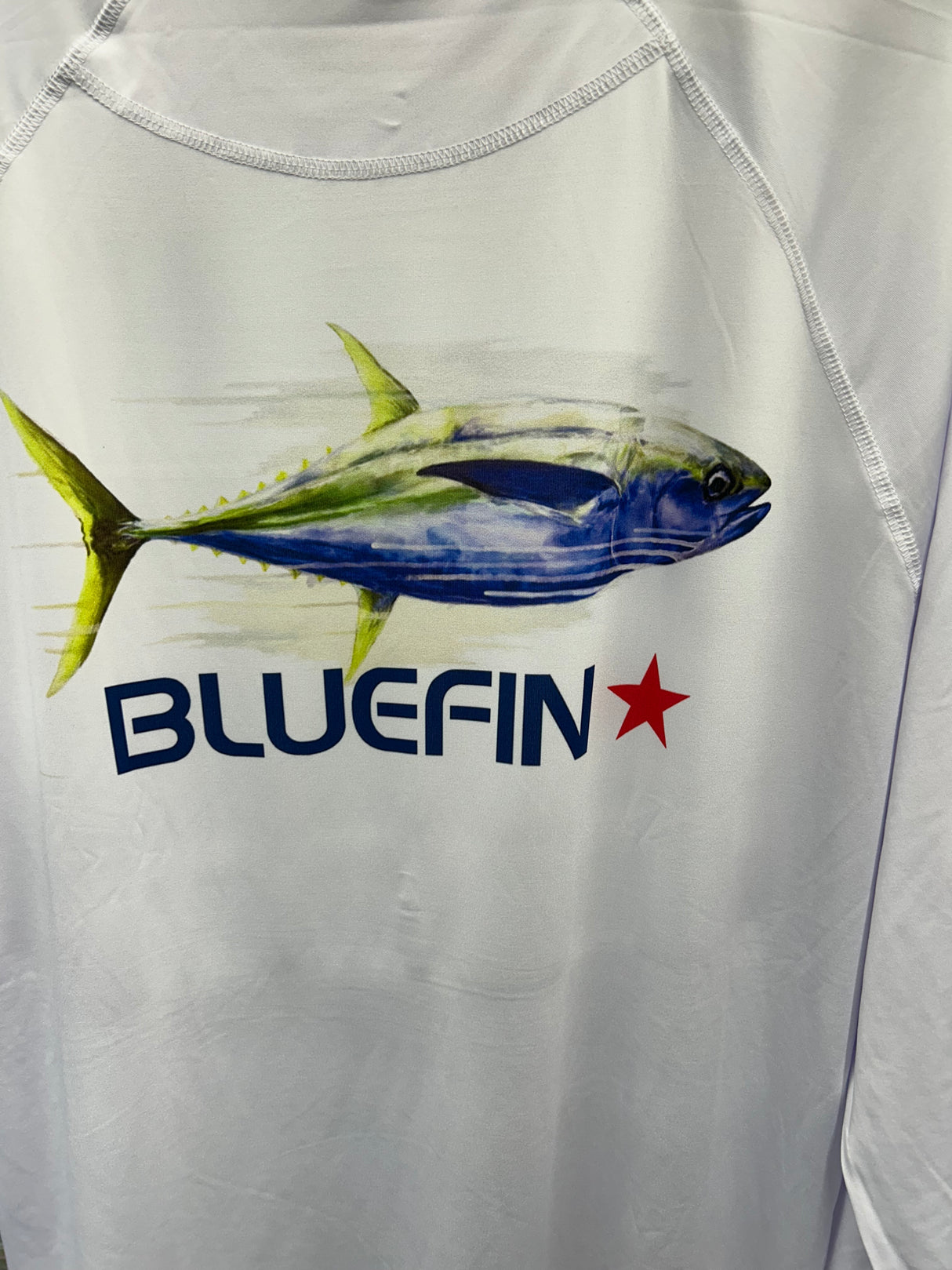 BLUEFIN SUPER LEGGERA SOLAR HOODIE GH WATERCOLOR TUNA