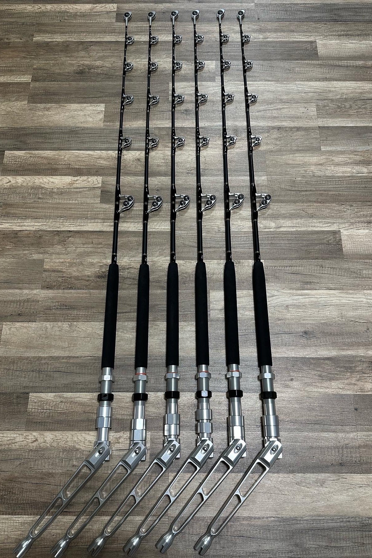 Zack's Team Goose 6' 50/80 Class Tuna Rod No 2 Black