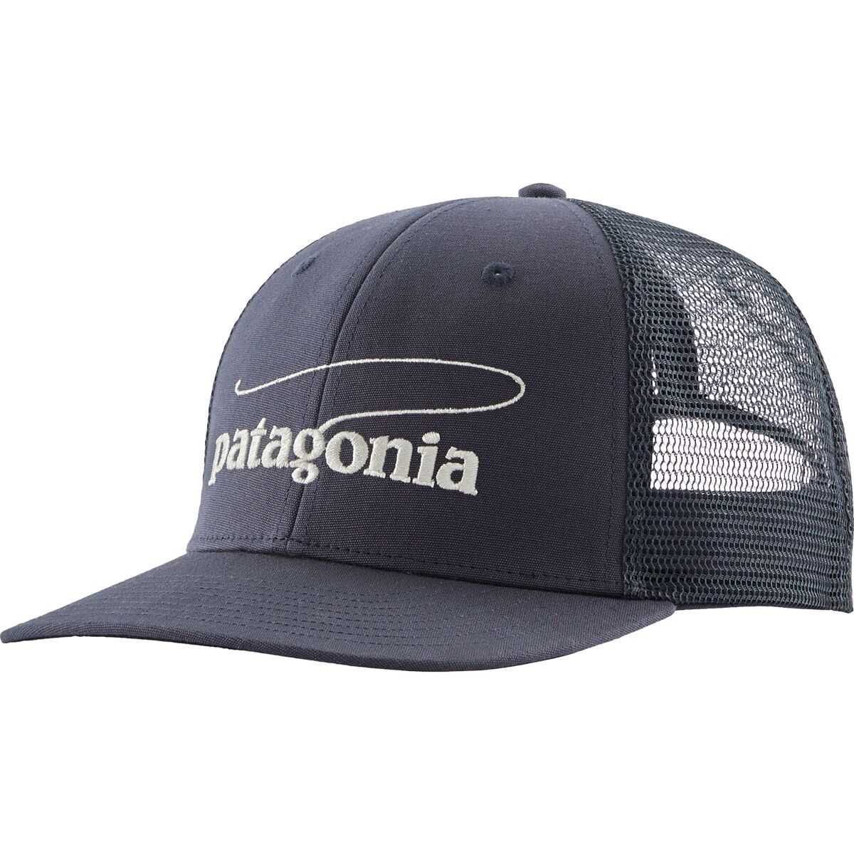 PATAGONIA TAKE A STAND TRUCKER HAT CASTING LOGO