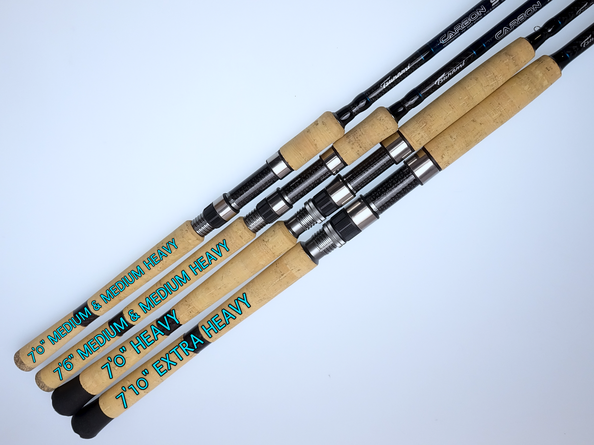 TSUNAMI CARBON SHIELD III SPINNING ROD