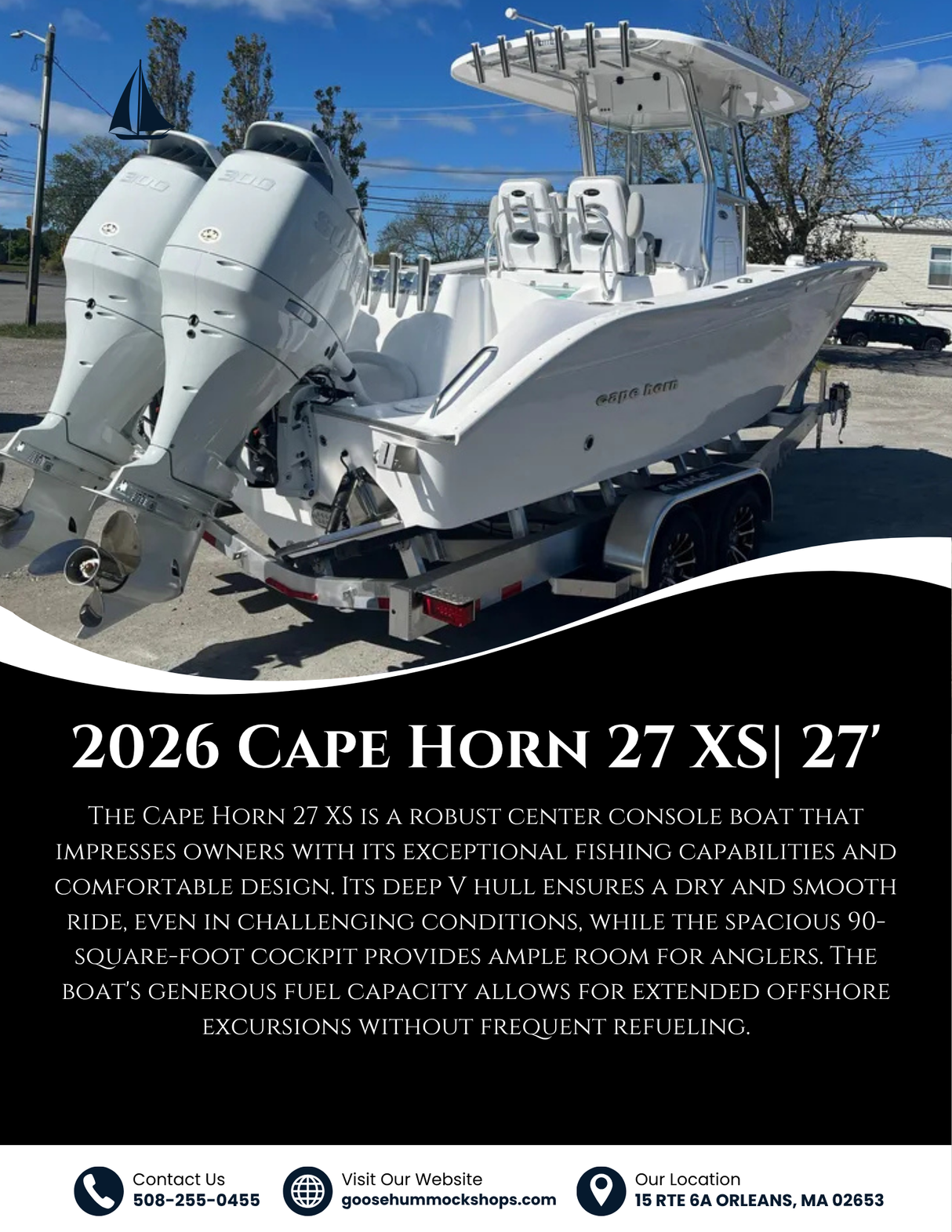 Cape Horn 27XS - As Equipped