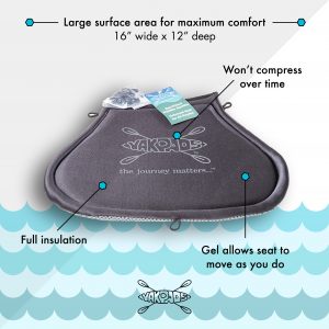 CASCADE CREEK GEL FILLED PADDLE SADDLE