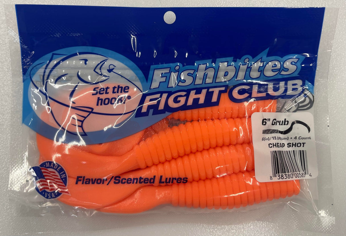 FISHBITES FIGHT CLUB 6" GRUB