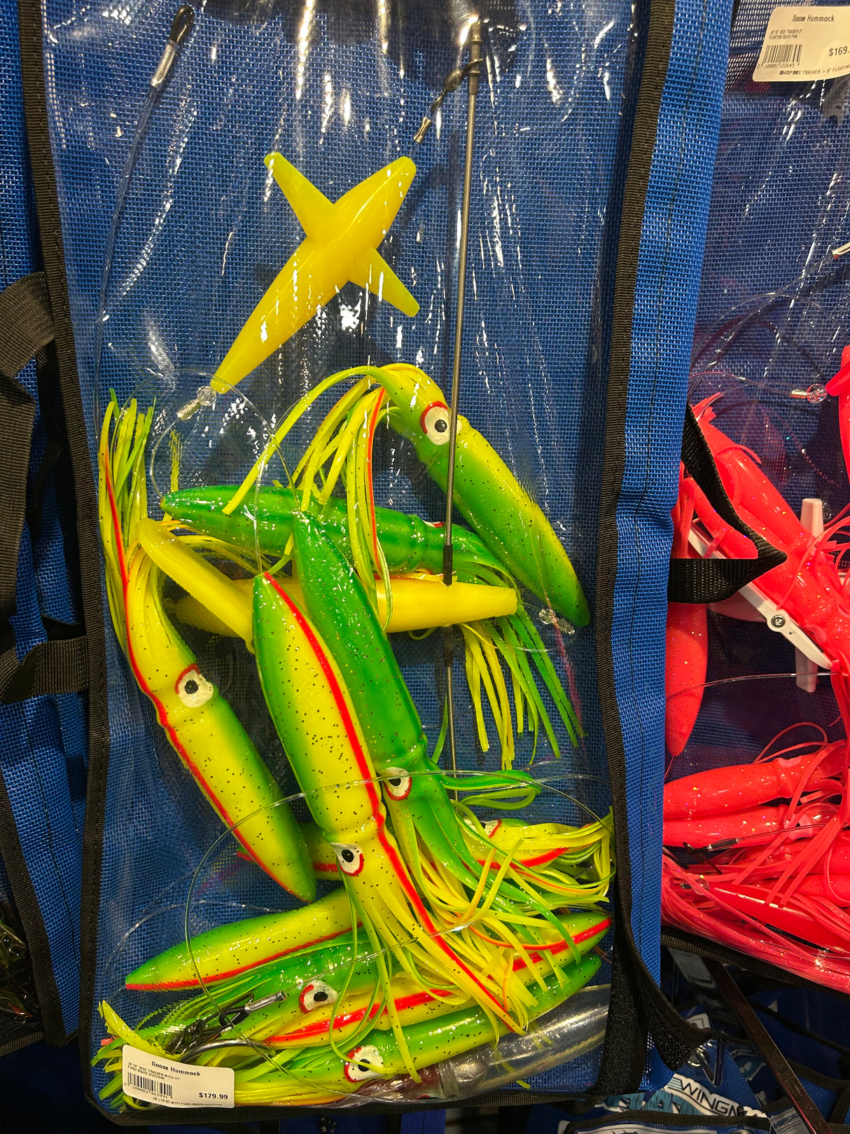 JB 19" SIDE TRACKER WITH 11" FUKU SQUID