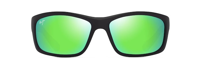 MAUI JIM MAUI GREEN KANAIO COAST MATTE BLACK/GREEN