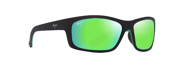 MAUI JIM MAUI GREEN KANAIO COAST MATTE BLACK/GREEN
