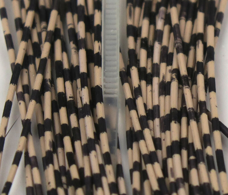 HARELINE GRIZZLY BARRED RUBBER LEGS MEDIUM