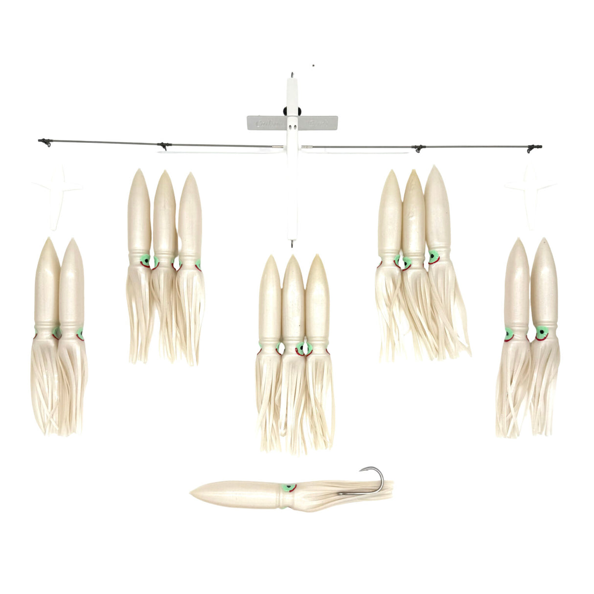 Carlson Offshore 36" Ultimate Bird Bar w/13" Fuku Squid