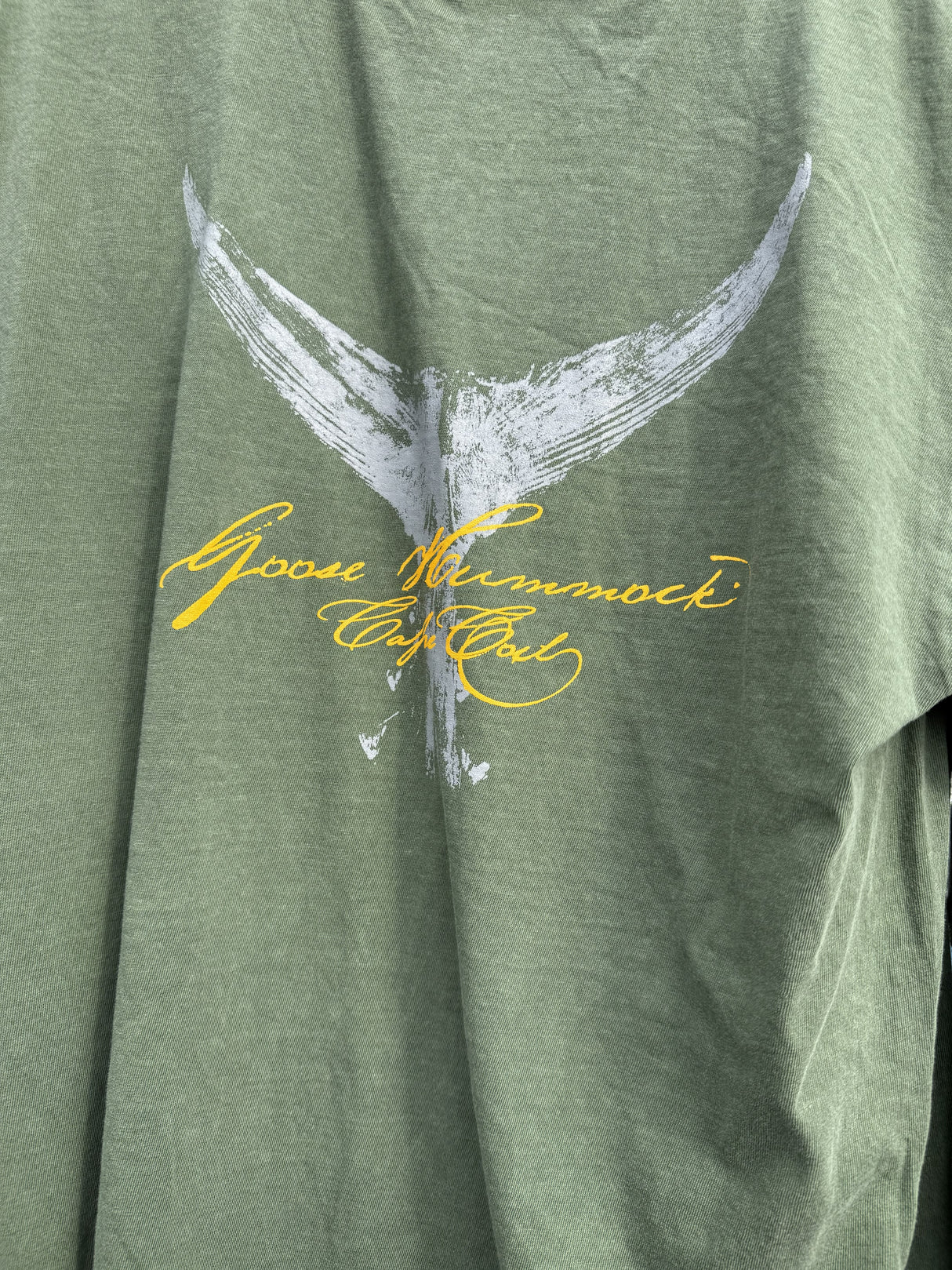 GOOSE TUNA TAIL COMFORT COLORS LONG SLEEVE TEE