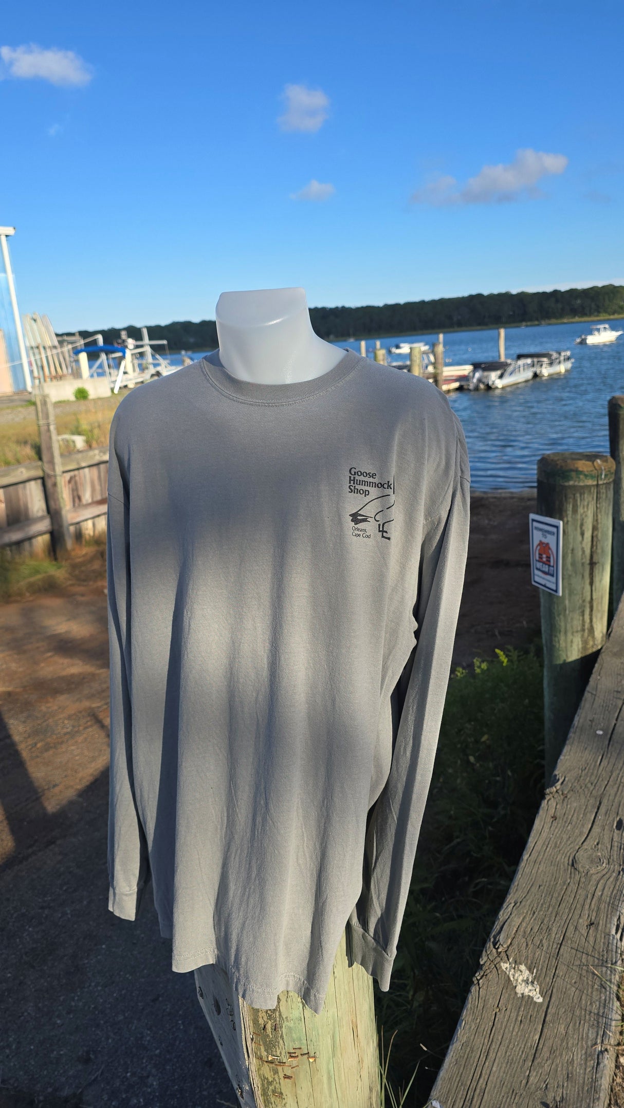 GOOSE CLASSIC COMFORT COLORS LONG SLEEVE TEE